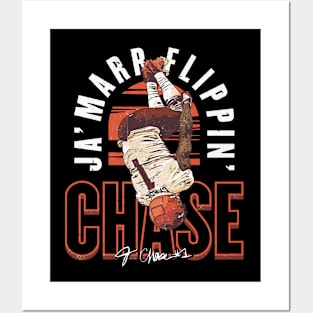 Ja'Marr Chase Cincinnati Flip Posters and Art